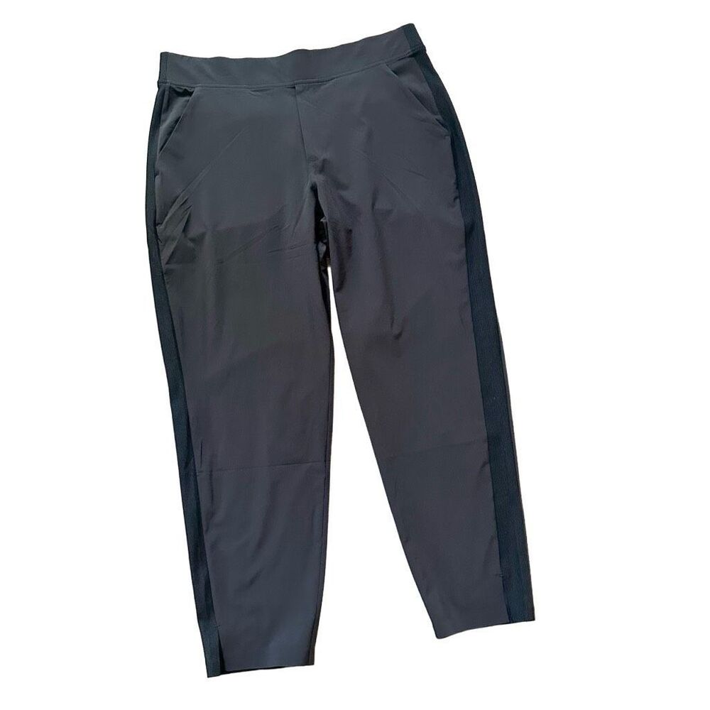 Athleta grey pull on elastic waist pants